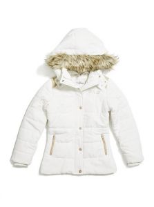 GUESS dívčí, dětská zimní bunda Abree | 116