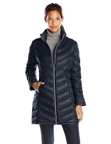 Calvin Klein dámská prošívaná zimní bunda Chevron Quilted