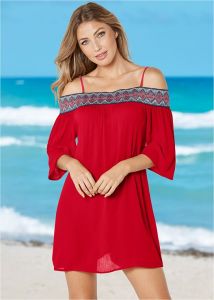 VENUS plážové šaty COLD SHOULDER COVER-UP