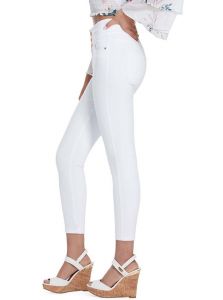 GUESS dámské džíny Chelysa Button-Front Skinny Jeans