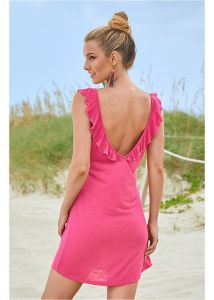VENUS plážové šaty RUFFLE COVER-UP DRESS