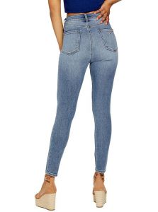 GUESS dámské džíny Sandrea Super High-Rise Skinny Jeans