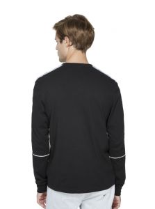 GUESS pánské tričko s dlouhým rukávem Huey Logo Long-Sleeve Tee