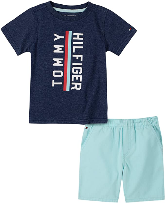 Tommy Hilfiger tričko s kraťasy pro chlapečka 2 Pieces Shorts Set