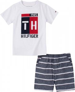 Tommy Hilfiger tričko s kraťasy pro chlapečka 2 Pieces Shorts Set | 24 m