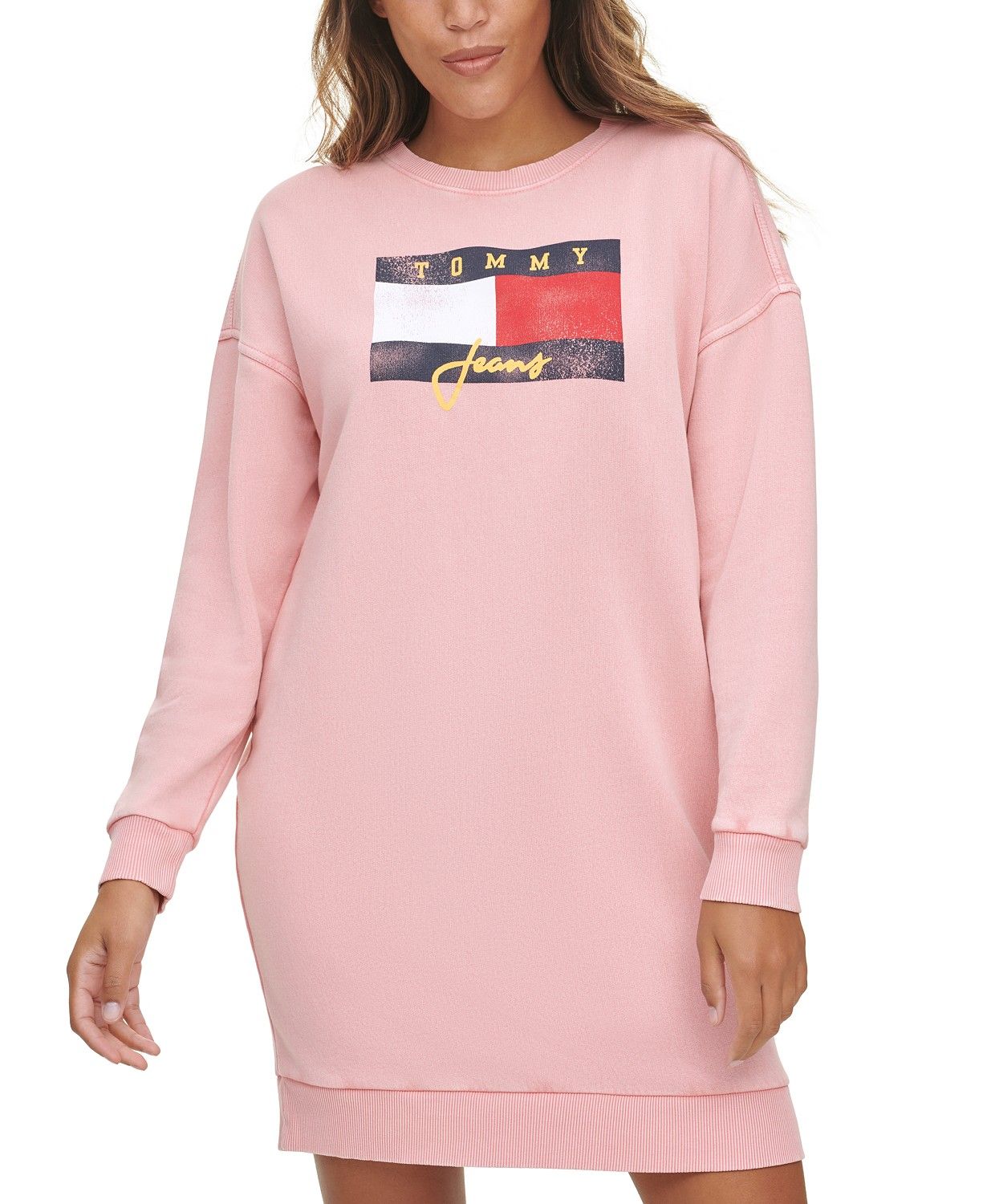 Tommy Hilfiger dámské sportovní šaty Logo Sweatshirt Dress