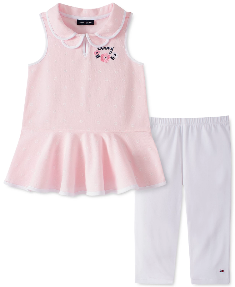 Tommy Hilfiger oblečení pro holčičku Tunika a legíny