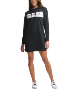 Tommy Hilfiger sportovní dámské šaty Hoodie Sweatshirt Dress