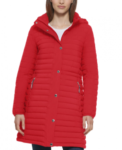 Tommy Hilfiger dámská zimní bunda Hooded Stretch Anorak Packable | XL