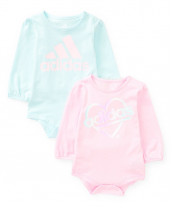 Adidas bodýčka pro holčičku Pink & Halo Mint  | 12 m , 18 m