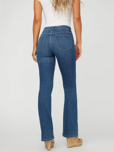 GUESS dámské bootcut džíny Lyllah Bootcut Jeans