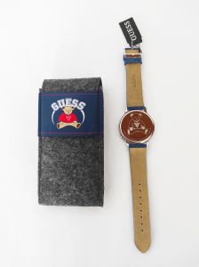 GUESS dámské hodinky Originals Denim Bear