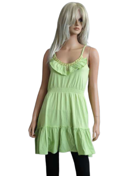 Apple Bottoms dámské šaty Ruffle Green