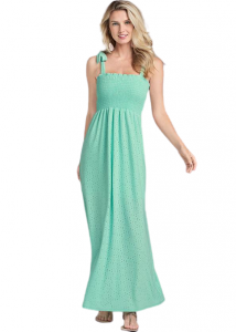 Venus dámské šaty Eyelet Maxi Dress | S