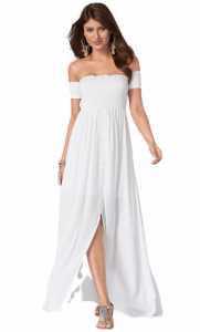 VENUS dámské šaty Smocked Detail Maxi Dress | S