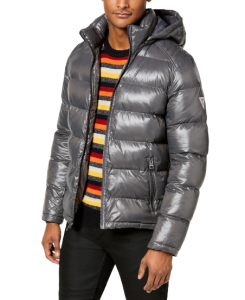 GUESS zimní bunda Hooded Puffer | L, XL
