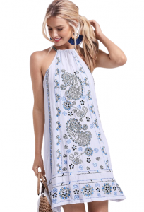 VENUS dámské šaty Paisley Embroidered Dress | M