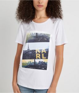 KARL LAGERFELD dámské tričko PARIS FILM LOGO