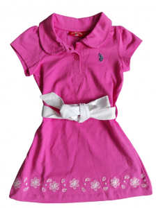 U.S. Polo Assn. dívčí šaty Adele | 3