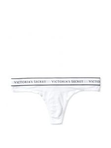Victoria's Secret dámská tanga Logo Cotton  | XS, S
