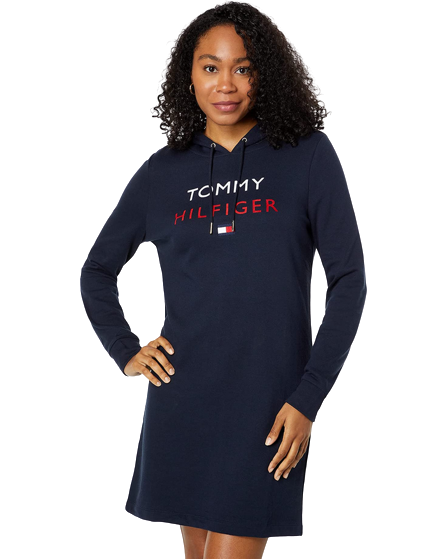 Tommy Hilfiger dámské mikinové šaty Logo