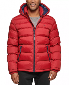 Tommy Hilfiger prošívaná zimní pánská bunda Quilted  | S, M, L, XL, XXL