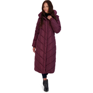 Steve Madden dámská zimní prošívaná maxi bunda, kabát Long Maxi Puffer