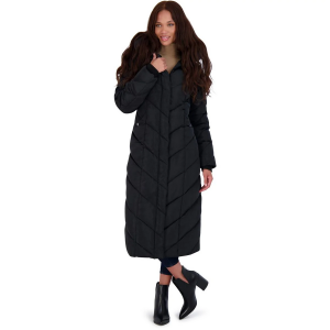 Steve Madden dámská dlouhá zimní prošívaná maxi bunda, kabát Long Maxi Puffer | M, L
