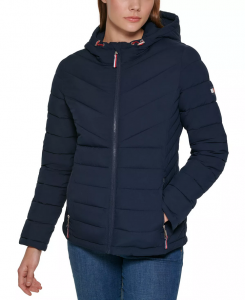 Tommy Hilfiger dámská zimní bunda Hooded  | XS, S, M, XL