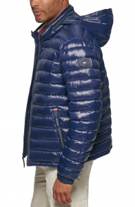 Tommy Hilfiger prošívaná zimní pánská bunda Wetlook