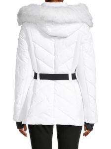 Michael Kors dámská zimní bunda s páskem