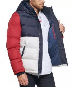 Tommy Hilfiger prošívaná zimní pánská bunda Quilted