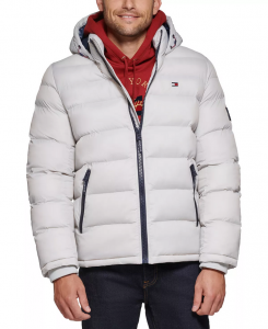 Tommy Hilfiger prošívaná zimní pánská bunda Quilted  | L, XL