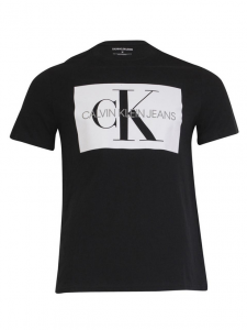 Calvin Klein tričko Monogram logo block crewneck t-shirt | XXL
