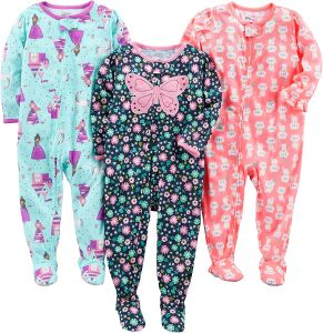 Simple Joys 3dílná souprava overalů, oblečení pro miminka a malé děti | 2 r, 3 r