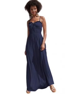 Venus dámské šaty Smocked Lace-Up | XS, S, M, L, XL