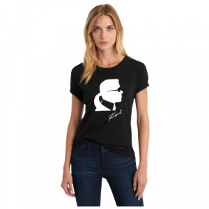 KARL LAGERFELD dámské tričko ​Silueta | S, L, XL