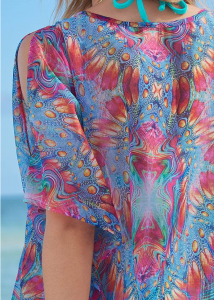 Dámské plážové šaty, cover up Cold-Shoulder VENUS