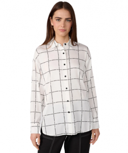 KARL LAGERFELD dámská košile GRID  | XS, S, M, L, XL