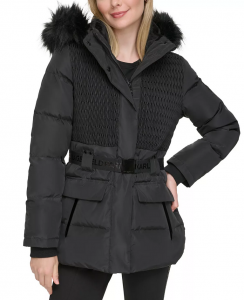 KARL LAGERFELD PARIS dámská zimní péřová bunda Puffer  | XS, S, M, L, XL