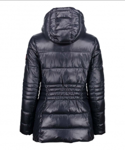 Tommy Hilfiger dámská zimní bunda Fitted Puffer s kapucí