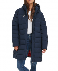 Tommy Hilfiger dámská zimní bunda Longline  | S, M, L, XL