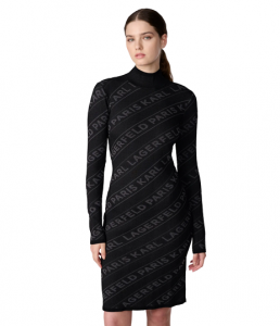 KARL LAGERFELD PARIS dámské svetrové šaty SWEATER | XS, S, M, L, XL