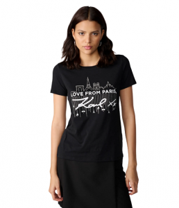 KARL LAGERFELD PARIS dámské tričko PARIS SKYLINE  | XS, S, M, L, XL