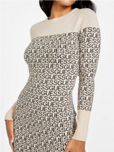 GUESS dámské svetrové šaty Muna
