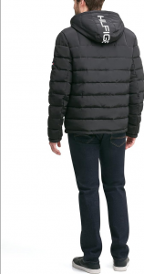 Tommy Hilfiger prošívaná zimní pánská bunda Sherpa