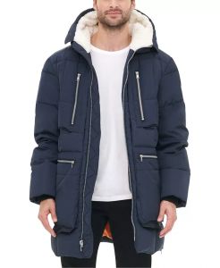 Tommy Hilfiger pánská dlouhá zimní bunda, kabát Heavyweight  | XL