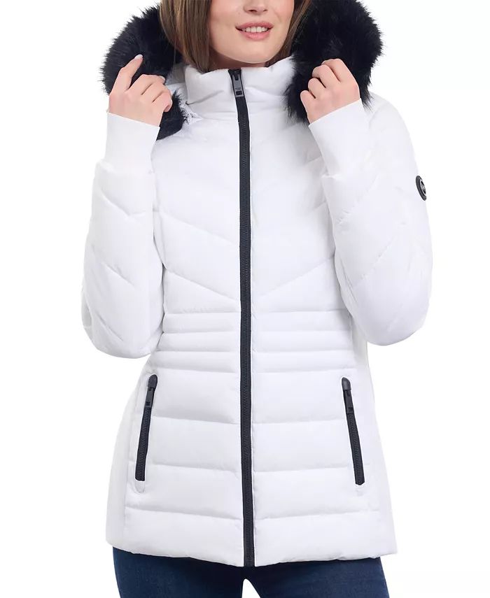 Michael Kors dámská zimní bunda s kapucí