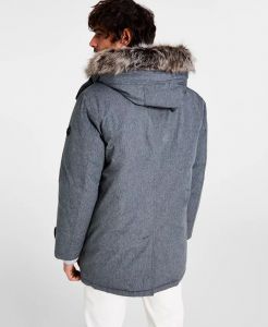 Michael Kors dlouhá pánská zimní bunda, kabát Hooded