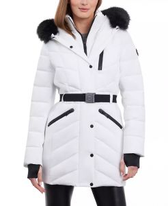 Michael Kors dámská zimní bunda s kapucí BLACK FRIDAY AKCE | XS, S, M, L, XL, XXL